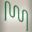 Bike Rack, Serpentine, In-Ground Mount, Three Hum Product Image
