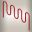 Bike Rack, Serpentine, In-Ground Mount, Four Hump Product Image