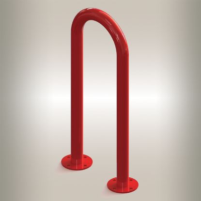 Bike Rack, Serpentine, Surface Mount, One Hump Product Image