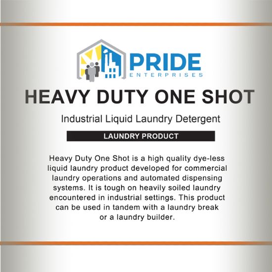 Heavy-Duty One Shot, Liquid Laundry Detergent Product Image