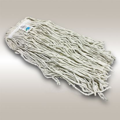 Mop Head,Cut-End,4-ply Cotton,Narrow Band,24 oz,12/cs