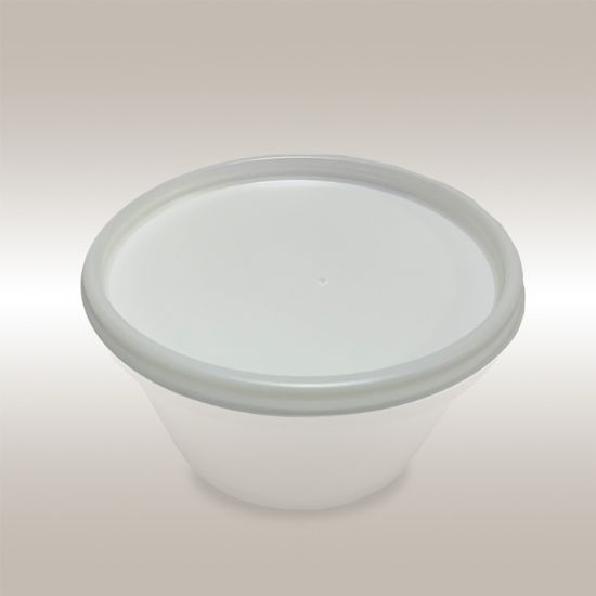 Translucent plastic lid,1000/8 oz