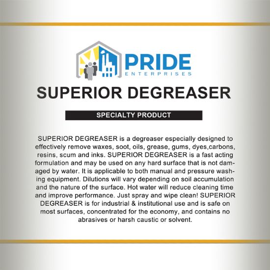 Superior Degreaser, Compound Cleaning Liquid