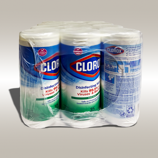 Disinfectant Wipes, Clorox, Fresh Scent, 12 cans/35 Wipes Image