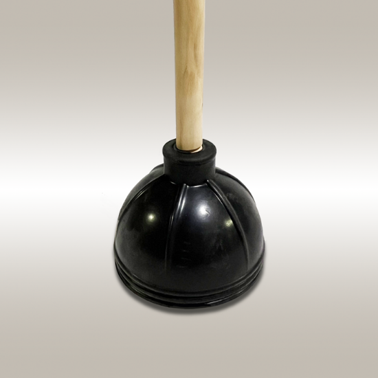 Plunger, Toilaflex, 20" Handle, 4"x6" Head